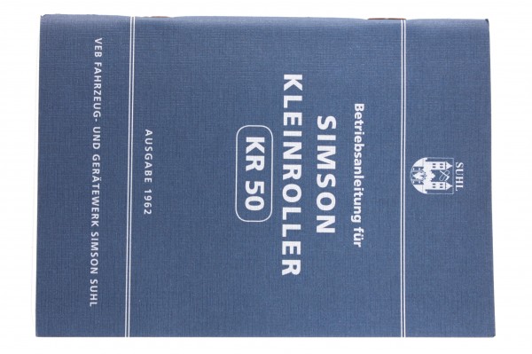 Betriebsanleitung Simson-KR 50